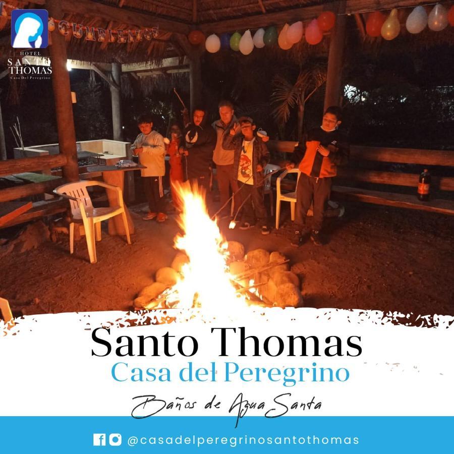 Hotel Casa del Peregrino Santo Thomas Baños Esterno foto