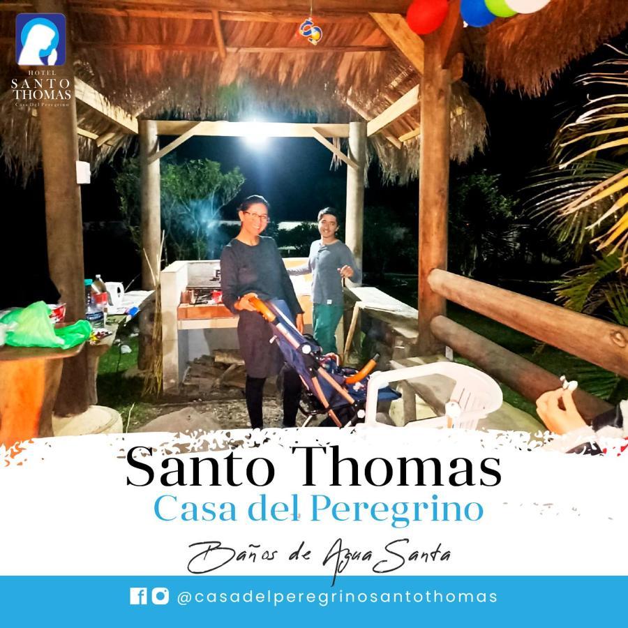 Hotel Casa del Peregrino Santo Thomas Baños Esterno foto