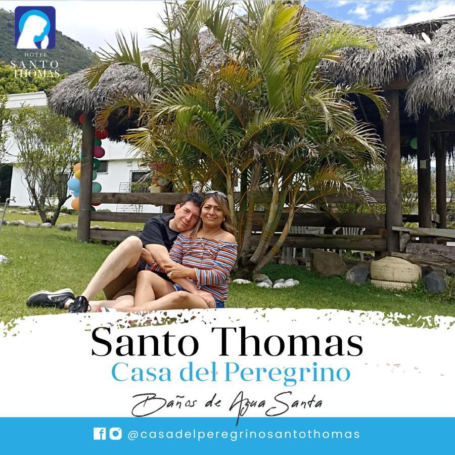 Hotel Casa del Peregrino Santo Thomas Baños Esterno foto