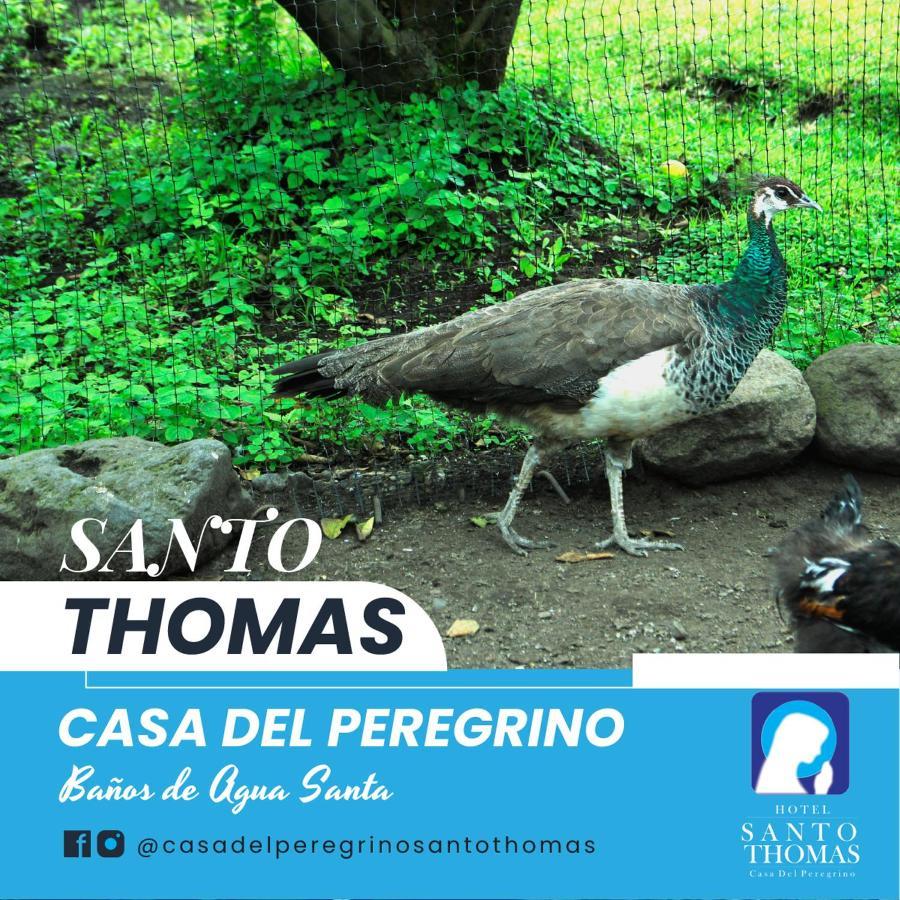 Hotel Casa del Peregrino Santo Thomas Baños Esterno foto